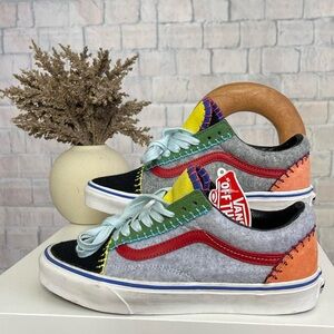 Vans Colorful Patchwork Sneakers